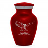 Eagle Keepsake Urn - Ruby Red