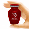 Fishing Keepsake Urn - Ruby Red