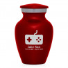 Gaming Keepsake Urn - Ruby Red