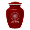 Coast Guard Sharing Urn - Ruby Red