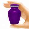 Acoustic Guitar Keepsake Urn - Purple Luster