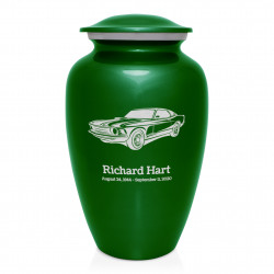 Muscle Car Cremation Urn -...