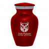 Deer Keepsake Urn - Ruby Red
