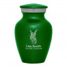 Angel Keepsake Urn - Shamrock Green