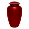 Elephant Cremation Urn - Ruby Red