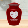 Autism Puzzle Sharing Urn - Ruby Red Autism Puzzle Sharing Urn - Ruby Red