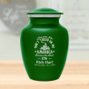 Don't Tread On Me Sharing Urn - Shamrock Green