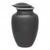 Large Poodle Dog Cremation Urn - Gunmetal Gray