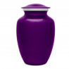 Large Poodle Dog Cremation Urn - Purple Luster