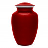 Large Daschund Dog Cremation Urn - Ruby Red