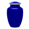 Large German Shepherd Dog Cremation Urn - Midnight Blue
