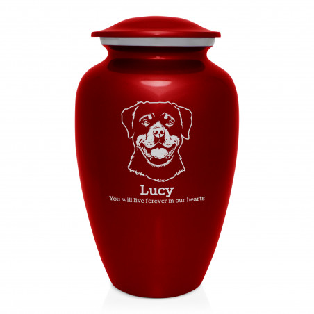 Rottweiler 2024 cremation urn