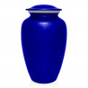 Extra Large German Shepherd Dog Cremation Urn - Midnight Blue