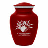 Bowling Sharing Urn - Ruby Red