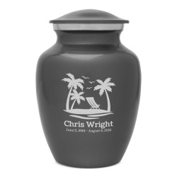 Tropical Beach Sharing Urn...