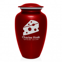 Cheese Cremation Urn - Ruby...