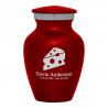 Cheese Keepsake Urn - Ruby Red Cheese Keepsake Urn - Ruby Red