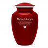 Ruby Red Large Cremation Urn Ruby Red Large Cremation Urn