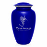 Natures Peace Hummingbird Cremation Urn - Midnight Blue