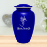 Natures Peace Hummingbird Cremation Urn - Midnight Blue