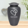 Love of Christ Cremation Urn - Gunmetal Gray