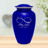 My Sister Walks With Me Cremation Urn - Midnight Blue
