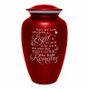 Light Remains Cremation Urn - Ruby Red