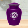 Shih Tzu Dog Cremation Urn - Purple Luster