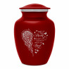 Heart Is In Heaven Sharing Urn - Ruby Red Heart Is In Heaven Sharing Urn - Ruby Red