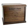 Army Cremation Urn - Signature Walnut