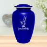 Marijuana Bong Cremation Urn - Midnight Blue