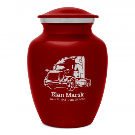 Semi II Sharing Urn - Ruby Red Semi II Sharing Urn - Ruby Red