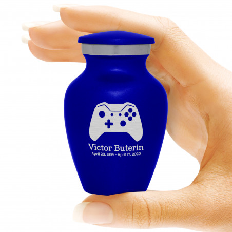 Wireless Controller Keepsake Urn - Midnight Blue
