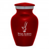 Marijuana Bong Keepsake Urn - Ruby Red