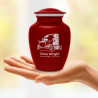 Semi II Sharing Urn - Ruby Red Semi II Sharing Urn - Ruby Red