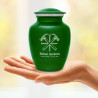 Woodworking Sharing Urn - Shamrock Green