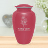 Rose Cremation Urn - Rose Pink