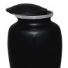 Classic Tractor Cremation Urn - Jet Black