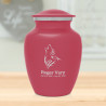 Wolf Sharing Urn - Rose Pink
