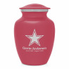 Dallas Star Sharing Urn - Rose Pink