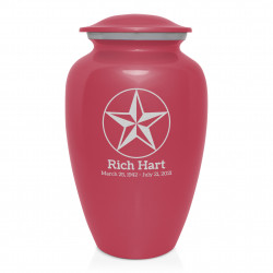 Texas Star Cremation Urn -...