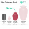 Sailing Ship Sharing Urn - Rose Pink