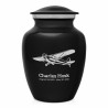 Airplane II Sharing Urn - Jet Black