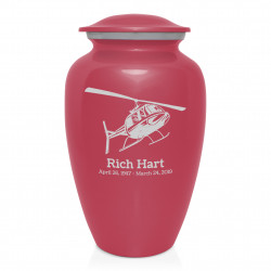 Helicopter Cremation Urn -...