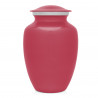 Large Brittany Spaniel Pet Cremation Urn - Rose Pink
