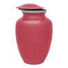 Large Brittany Spaniel Pet Cremation Urn - Rose Pink