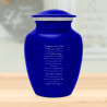 Footprints In the Sand Sharing Urn - Midnight Blue