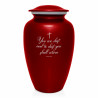 Dust to Dust Cremation Urn - Ruby Red Dust to Dust Cremation Urn - Ruby Red