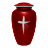 Dust to Dust Cross Cremation Urn - Ruby Red Dust to Dust Cross Cremation Urn - Ruby Red