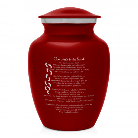 I Carried You Sharing Urn - Ruby Red I Carried You Sharing Urn - Ruby Red